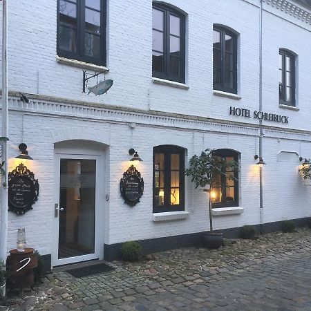 Das Kleine Hotel Schleiblick Schleswig Esterno foto