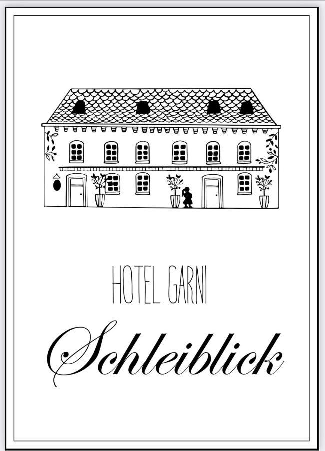 Das Kleine Hotel Schleiblick Schleswig Esterno foto